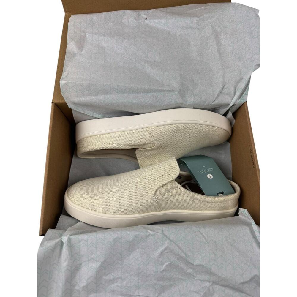 Waco Shoe Company REVITALIGN Women's Sparrow Sneaker,‎ Cream, 9.5 Wide - Picture 7 of 8